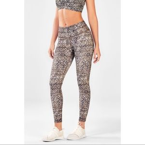 NWT! Fabletics High Waisted Printed Powerhold XL